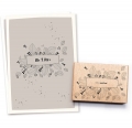 Etikettenstempel floral 2