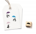 Ministempel Schirmchen