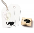 Stempel Elefant Ocke