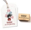 Stempel Hurra Geburtstag