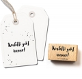 Stempel Konfetti geht immer