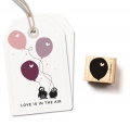 Stempel Luftballon 4 mit Herz
