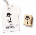 Stempel mittlerer Pilz