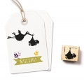 Stempel Schaf Gertrud im Tragetuch