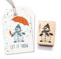 Stempel Schneemannfrau :)