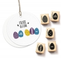 Stempel Set 5 Ostereier