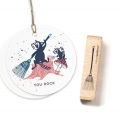 Stempel Strohbesen