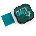 StazOn midi 6 x 6 cm Teal blue