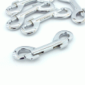 Doppelkarabiner verchromt
