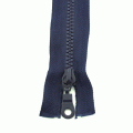 Reißverschluss 60cm dunkelblau teilbar