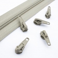 10 Schieber beige 5mm autolock