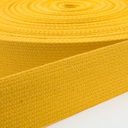 Baumwoll-Gurtband gelb 30mm