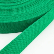 Gurtband Baumwolle grün 30mm