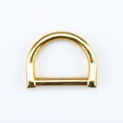 2 Stück D-Ring 25mm gold