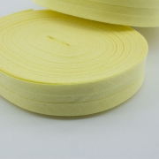 Schrägband gelb aus Baumwolle 20mm