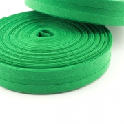 Schrägband grasgrün aus Baumwolle 20mm