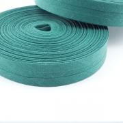 Schrägband grün aus Baumwolle 20mm