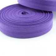 Schrägband lila aus Baumwolle 20mm