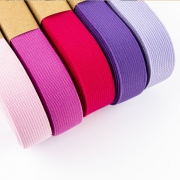 Gummiband Set rosa und lila 10m