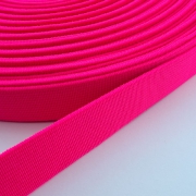 Gummiband neon pink 20mm