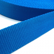 Hochwertiges Gurtband azurblau  30mm