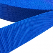 Hochwertiges Gurtband blau 40mm