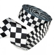 Gurtband Polyester bedruckt kariert Checker