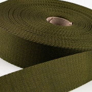 Gurtband Polyester 35mm oliv