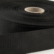 Gurtband Polyester 35mm schwarz