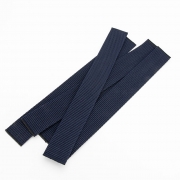 5er Pack Gurtband-Zuschnitt 25cm lang, 30mm breit, dunkelblau