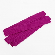 5er Pack Gurtband-Zuschnitt 25cm lang, 30mm breit, pink