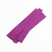 5er Pack Gurtband-Zuschnitt 25cm lang, 30mm breit, violett