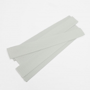 5er Pack Gurtband-Zuschnitt 25cm lang, 30mm breit, wei