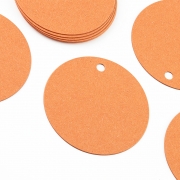 Geschenkanhnger aus Gmund La Vie Recyclee carotte rund 45 mm