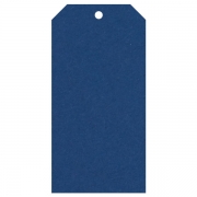 Geschenkanhänger aus Karton extra groß 60x120 mm dunkelblau
