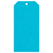 Geschenkanhänger aus Karton extra groß 60x120 mm himmelblau