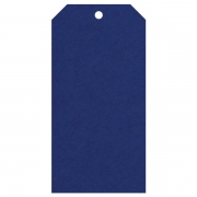 Geschenkanhänger aus Karton extra groß 60x120 mm königsblau