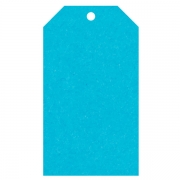 Geschenkanhänger aus Karton 45x80 mm himmelblau
