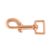 Bolzenkarabiner 20mm Durchlass rosegold