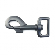 Bolzenkarabiner 25mm Durchlass schwarz