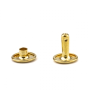 Hohlniet 10x10 mm gold