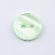 Knopf perlmutt mint 13 mm