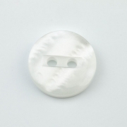 Knopf perlmutt weiß 13 mm
