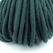 Baumwollkordel dunkelgrün 5mm mit Kern