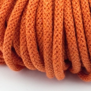 Baumwollkordel orange 5mm mit Kern