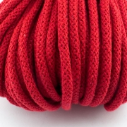 Baumwollkordel rot 5mm mit Kern
