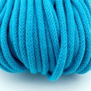 Baumwollkordel türkis blau 5mm mit Kern