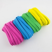 4 x 5m Flachkordel-Set 10mm Bubblegum