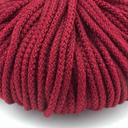 100 Meter Kordel bordeaux 3 mm