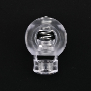 Kordelstopper 18mm transparent